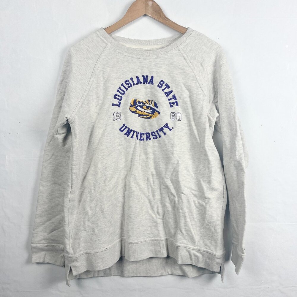 2/$30 League LSU Gray Sweatshirt Large
